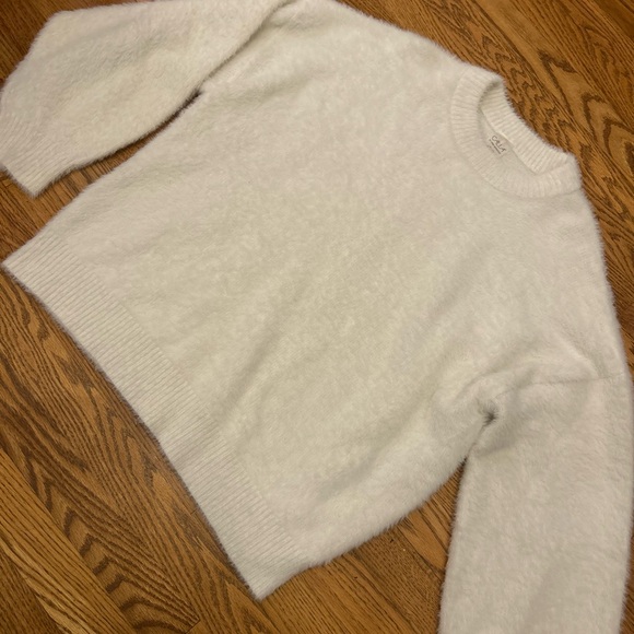 CALIA by Carrie Underwood Sweaters - CALIA by Carrie Underwood Soft White Crew Neck Sweater